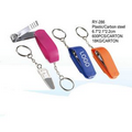 Carbon Steel Nail Clippers with Key Chains